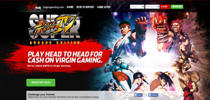 Virgin Gaming tarjoaa mahdollisuuden otella rahasta Super Street Fighter 4 -pelissä