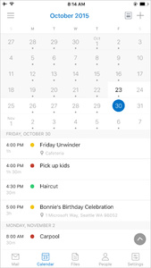 Microsoft integrates Sunrise tech into its updated Outlook for Android, iOS apps