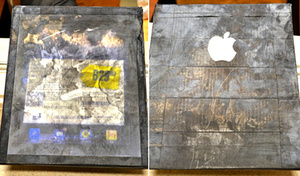 Woman scammed into buying block of wood with Apple logo sold as an iPad