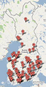 Ampparit.com vei uutisotsikot kartalle