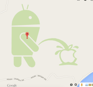 Google sulki karttojen muokkausominaisuuden ilkivallan vuoksi
