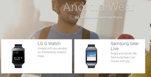 Google I/O 2014: First Android Wear watches available from Samsung, LG next month