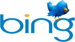 Bing en Twitter blijven samenwerken