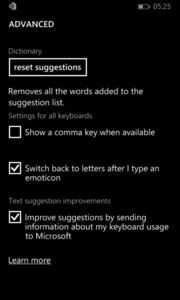 Swipe keyboard coming with Windows Phone 8.1
