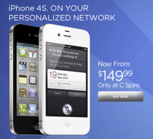 U.S. regional carrier drops price of iPhone 4S