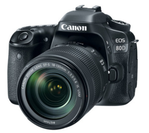 Canonilta uusi 80D-järkkäri ja kaksi kompaktia PowerShotia