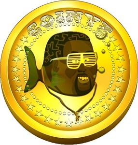 Kanye West haastoi kryptovaluutan oikeuteen, syy logossa?