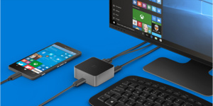 Microsoft event: Display Dock turns your Lumia 950 into a PC
