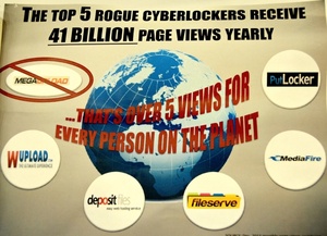 Paramount Pictures identifies 5 'rogue' cyberlockers that should be shut down