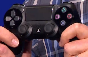 PS4: DualShock 4 has Share button, touchscreen, identified by color