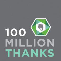 Evernote reaches 100 million user milestone