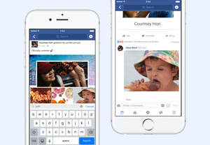 Facebook toi GIF-animaatiot kommentteihin