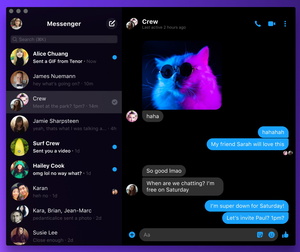 Facebook launches Messenger Desktop client for Windows, Mac OS