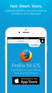 Mozilla's Firefox browser for iOS now available for all