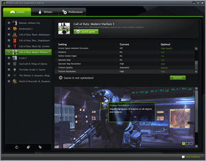 Nvidia GeForce Experience out of closed beta