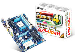 Gigabyte intros A75 motherboards for AMD Llano APUs