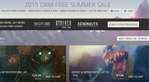 GOG's 2015 DRM-free summer sale is on