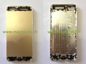 iPhone 5S to sport gold colorway, 128GB storage option