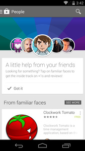 Google Play Store adds section letting you know what your friends are downloading