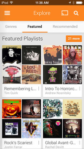 Google Play Music for iOS updated with features to match Android version