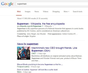 Google uudisti hakukonettaan, hakujen alle tietoa pähkinänkuoressa