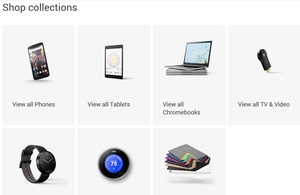 Google moves all of its hardware to its own dedicated store