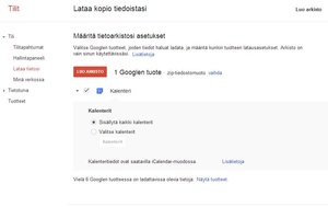 Googlen uusi ominaisuus antaa varmuuskopioida sähköpostit itse