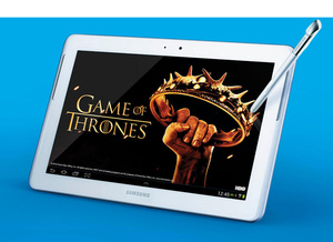 Samsung Note 10.1:n ostajat saavat HBO:ta kaupan päälle