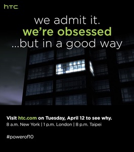 HTC to unveil new phone during event on April 12th