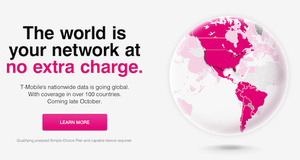 T-Mobile changes the game again: launches free unlimited global data roaming and texting