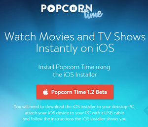 popcorn time online ios