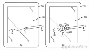 Applen patentissa erikoinen ja uudenlainen stylus-kynä