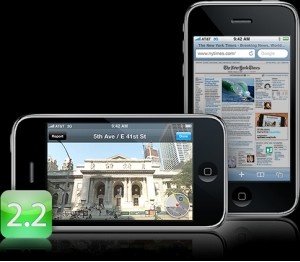 iPhonen 2.2-päivitys ladattavissa, paljon pieniä muutoksia