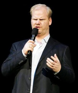 Jim Gaffigan and wife