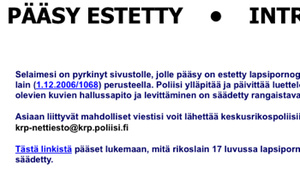Wikipedia joutui lapsipornolistalle (päivitetty)