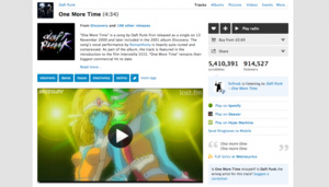 Last.fm adds 90,000 music videos