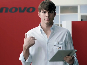 Ashton Kutcher designing line of Lenovo smartphones