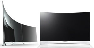 LG 55-inch curved OLED TV priced for Europe