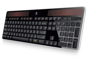 Logitech unveils first wireless solar keyboard