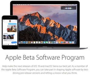 Don't forget: macOS Sierra and iOS 10 open betas are now available