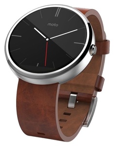 Moto 360 coming soon in gold and with a new leather band?