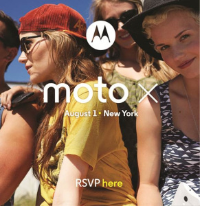 Moto X to be officially revealed on August 1st