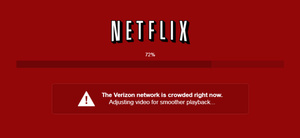 Netflix visibly blames ISPs for streaming issues