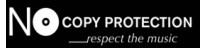 NO copy protection - respect the music