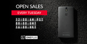 OnePlus One will go on sale every Tuesday for 24 hours