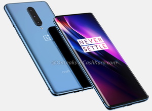 OnePlus 8 leak shows punch-hole cam in display, wireless charging