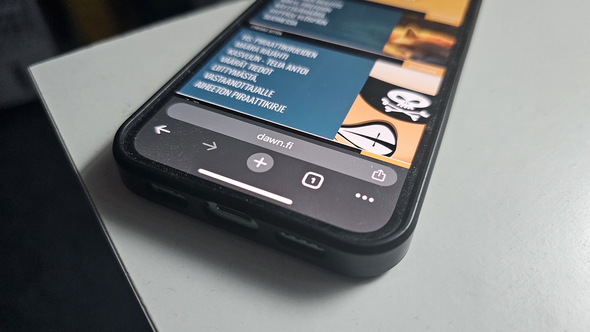 Chrome selaimen osoitepalkin voi nyt siirt alareunaan ios lla