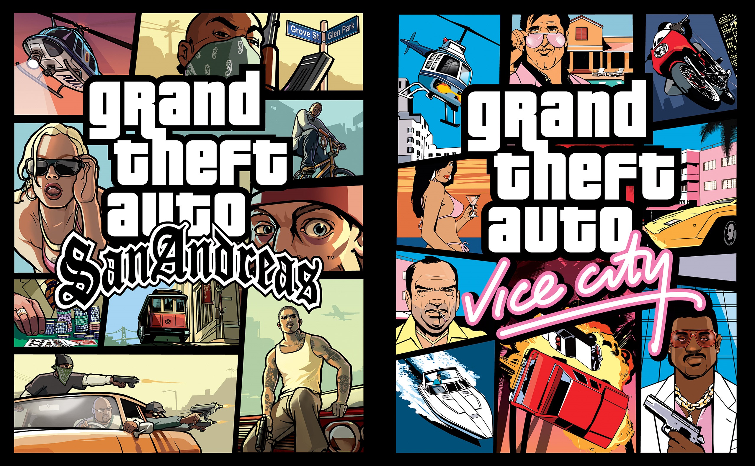 GTA 3 Vice City Ja San Andreas Klassikkopeleist Tulossa Remasteroidut 