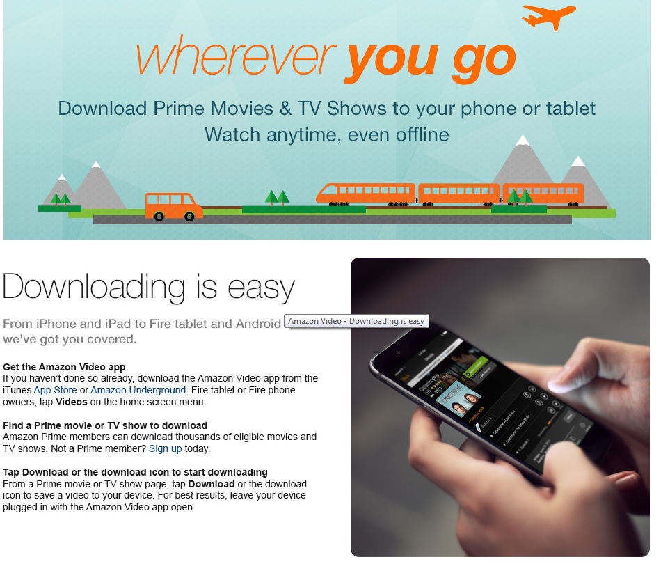 download amazon in prime