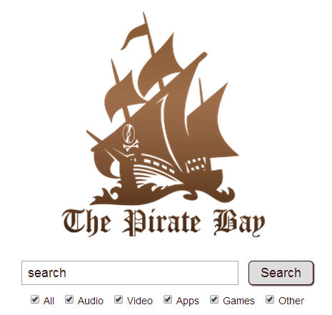 The Pirate Bay Torrent Search